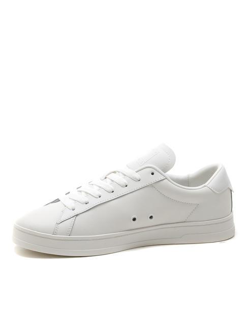 TJ LOW CUPSOLE LOW Sk&oacute;rzane trampki ekru - Buty męskie
