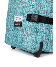EASTPAK TRANVERZ M W&oacute;zek średni wz&oacute;r wally niebieski - W&oacute;zki p&oacute;łsztywne - 6