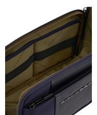 PIQUADRO BRIEF 2 Piękność z mankietem niebieski - Kosmetyczka - 5
