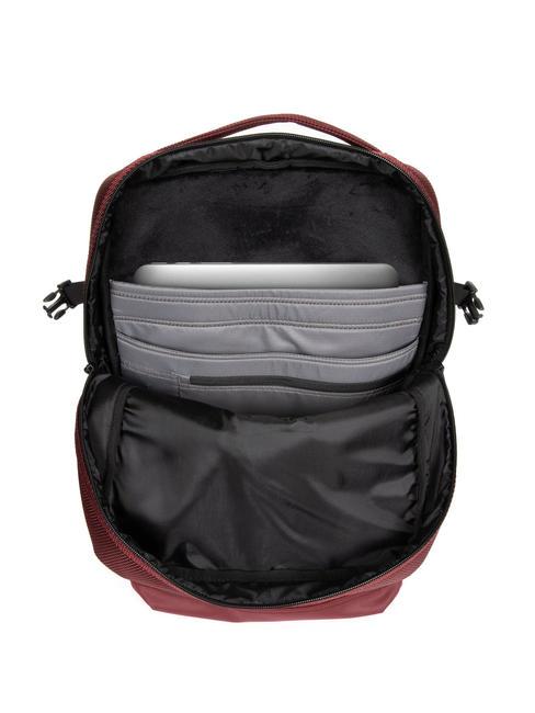 TECUM M CNNCT Plecak na laptopa 15" Burgundia - Plecaki szkolne i rekreacyjne