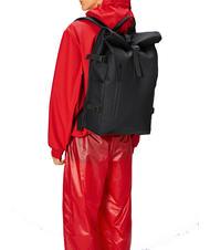 RAINS ROLLTOP RUCKSACK Plecak czarny - Plecaki szkolne i rekreacyjne - 3