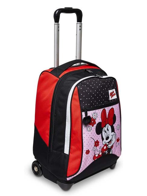 M IS FOR MOUSE Plecak na k&oacute;łkach 2-kołowy Czarny - Plecaki z w&oacute;zkiem