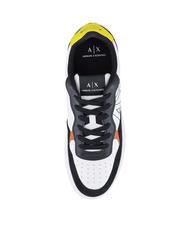 ARMANI EXCHANGE A|X Adidasy czarny+ż&oacute;łty - Buty męskie - 5
