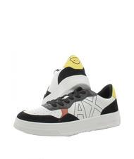 ARMANI EXCHANGE A|X Adidasy czarny+ż&oacute;łty - Buty męskie - 3