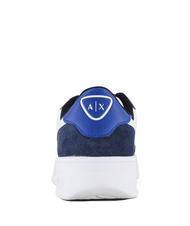 ARMANI EXCHANGE A|X Adidasy granatowy+niebieski - Buty męskie - 4