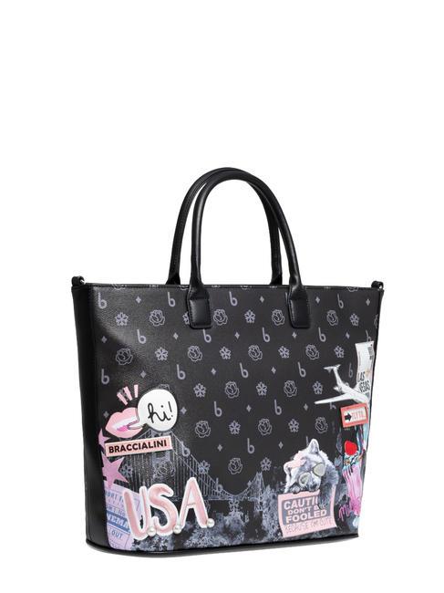 CARTOLINE Torba typu tote z paskiem na ramię wielo - Torby damskie