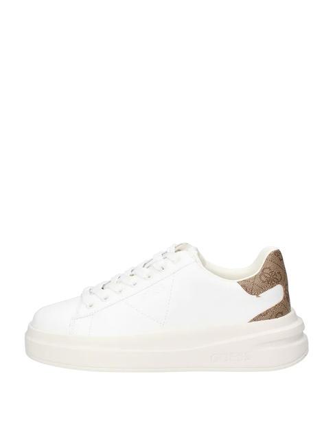 ELBINA  Adidasy biały beż - Buty damskie