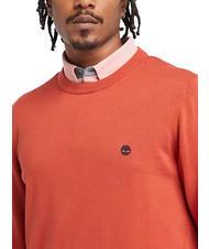 TIMBERLAND WILLIAMS RIVER Sweter z okrągłym dekoltem ostry sos - Koszulki męskie - 3