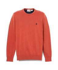 TIMBERLAND WILLIAMS RIVER Sweter z okrągłym dekoltem ostry sos - Koszulki męskie - 4