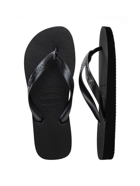 TOP TIRAS SENSES Klapki CZARNY - Buty damskie