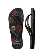 HAVAIANAS TOP TRIBO Klapki czarny czarny - Buty męskie - 4