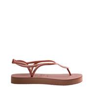 HAVAIANAS LUNA FLATFORM Sandały typu japonki na platformie KROKUSY/R&Oacute;ŻE - Buty damskie - 2