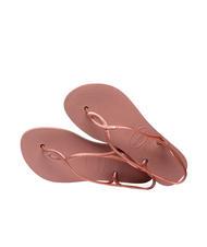 HAVAIANAS LUNA FLATFORM Sandały typu japonki na platformie KROKUSY/R&Oacute;ŻE - Buty damskie - 4