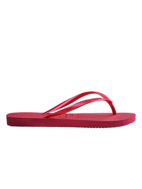 SLIM Klapki r&oacute;żowa gorączka - Buty damskie