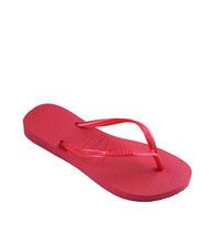 HAVAIANAS SLIM Klapki r&oacute;żowa gorączka - Buty damskie - 3
