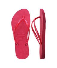 HAVAIANAS SLIM Klapki r&oacute;żowa gorączka - Buty damskie - 4