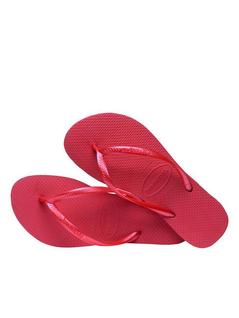 SLIM Klapki r&oacute;żowa gorączka - Buty damskie