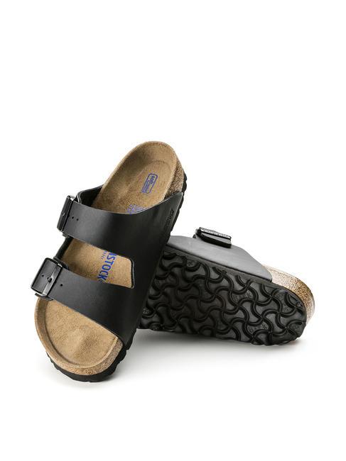 ARIZONA BIRKO-FLOR Sandał-kapcik czarny - Buty uniseks