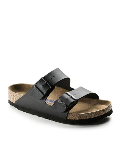 ARIZONA BIRKO-FLOR Sandał-kapcik czarny - Buty uniseks