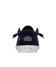 HEY DUDE WALLY SPORT MESH Łatwe do założenia mokasyny marynarka wojenna - Buty męskie - 4