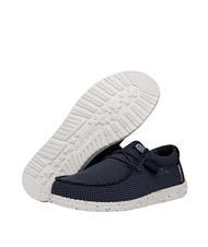 HEY DUDE WALLY SPORT MESH Łatwe do założenia mokasyny marynarka wojenna - Buty męskie - 6
