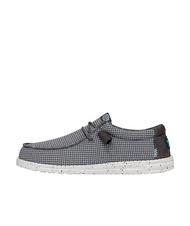 HEY DUDE WALLY SPORT MESH Łatwe do założenia mokasyny szary - Buty męskie - 2