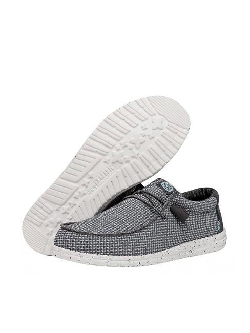 WALLY SPORT MESH Łatwe do założenia mokasyny szary - Buty męskie