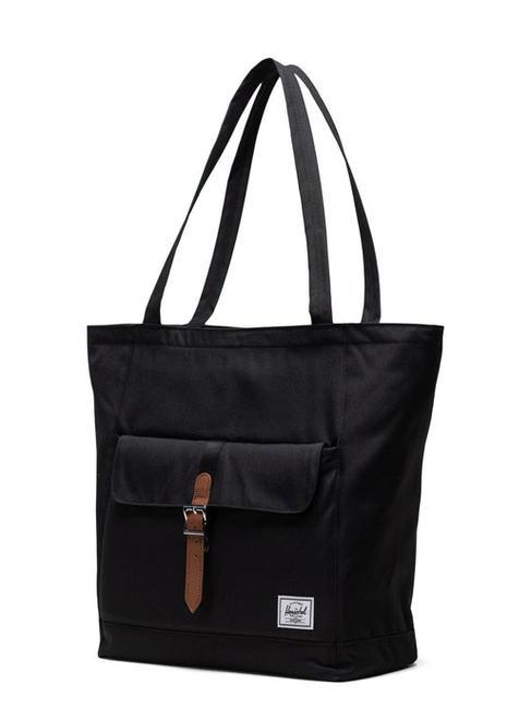 RETREAT Torba na ramię na laptopa 14" CZARNY - Torby damskie