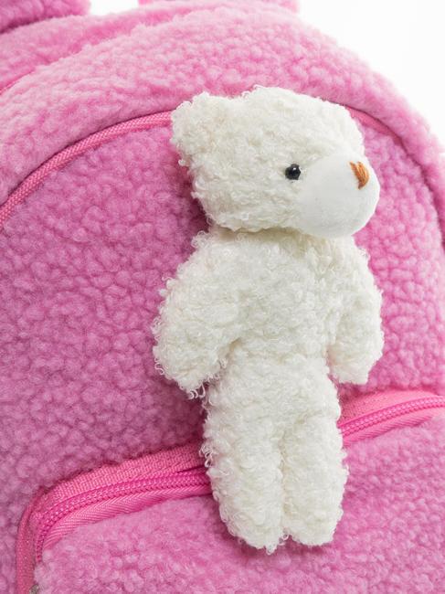 BEAR KIDS Mini plecak RODAMINA CZERWONA - Plecaki szkolne i rekreacyjne