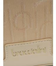 BRACCIALINI FONT Torba na aparat fotograficzny Jacquard beżowy - Torby damskie - 3