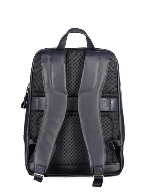 PAN Plecak sk&oacute;rzany na laptopa 15" niebieski - Plecaki na laptopa do pracy