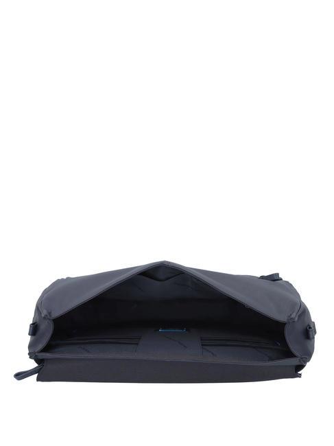 PAN  15" Teczka na laptopa, sk&oacute;ra niebieski - Teczki robocze