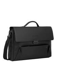 PIQUADRO PAN  15" Teczka na laptopa, sk&oacute;ra Czarny - Teczki robocze - 2