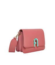 FURLA GEMMA Sk&oacute;rzana torba na ramię - Torby damskie