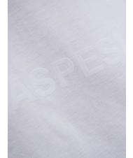 ASPESI BASIC FLOCK Koszulka bawełniana z logo - Koszulki męskie