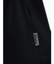 ASPESI BASIC Koszulka bawełniana z logo czarny - Koszulki męskie - 4