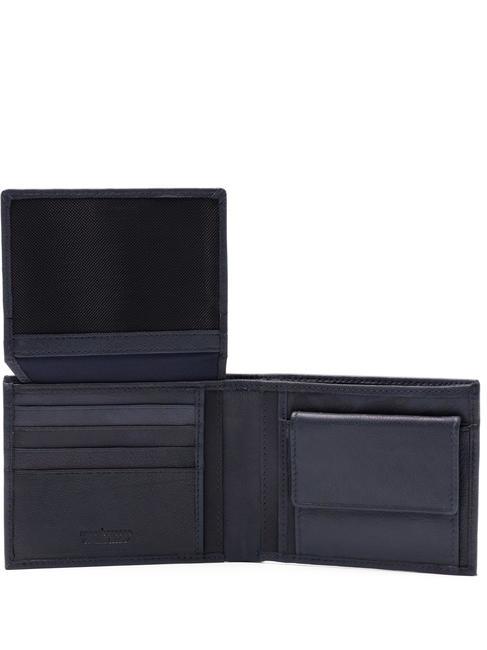 GIFT BOX Pasek sk&oacute;rzany + portfel czarny - Portfele męskie