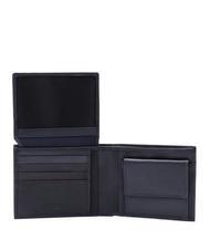 ROCCOBAROCCO GIFT BOX Pasek sk&oacute;rzany + portfel czarny - Portfele męskie - 5