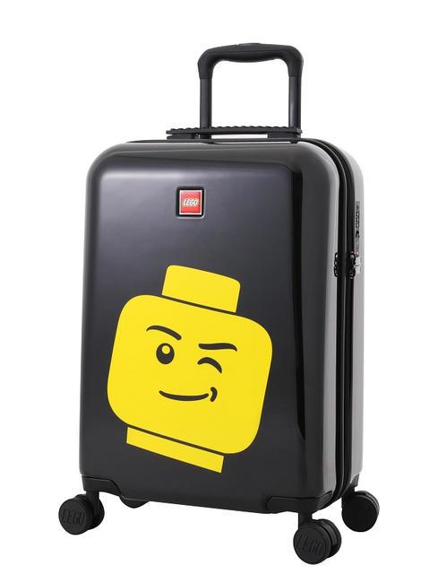 MINIFIGURE W&oacute;zek na bagaż podręczny czarny/ż&oacute;łty - Bagaż podręczny