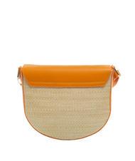FURLA MISS MIMI Mała torba na ramię pustynia + mandarynka - Torby damskie - 4