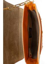 FURLA MISS MIMI Mała torba na ramię pustynia + mandarynka - Torby damskie - 5