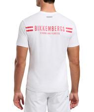 BIKKEMBERGS VERTICAL STRIPES Koszulka bawełniana - Koszulki męskie