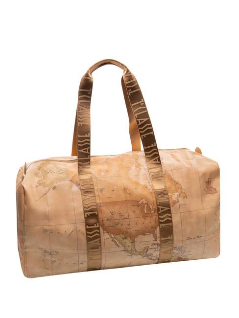 GEO CLASSIC Torba podr&oacute;żna na ramię NATURALNY - Mn&oacute;stwo