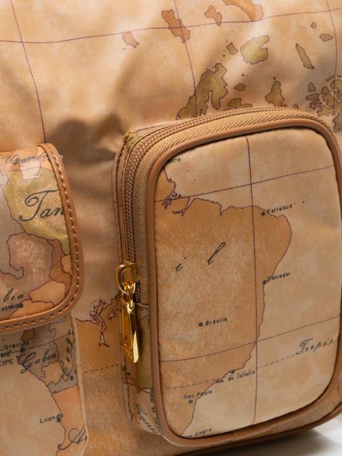 GEO CLASSIC Torba na ramię z kieszeniami NATURALNY - Torby damskie