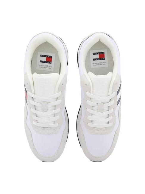 TOMMY JEANS MODERN RUNNER  Adidasy biały - Buty męskie