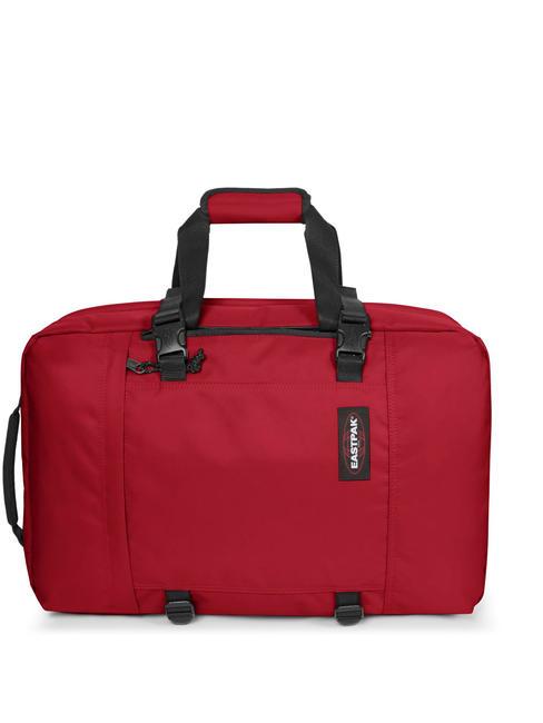 TRAVELPACK  Plecak podr&oacute;żny, uchwyt na laptopa 17" szkarłatno-czerwony - Plecaki szkolne i rekreacyjne