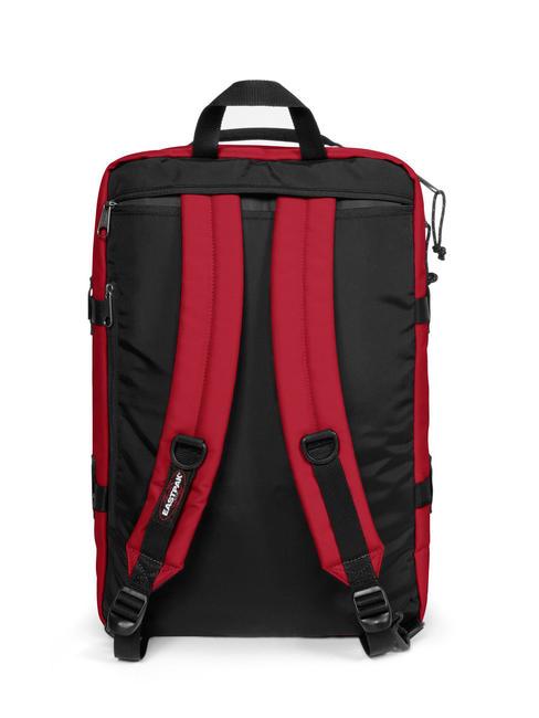 TRAVELPACK  Plecak podr&oacute;żny, uchwyt na laptopa 17" szkarłatno-czerwony - Plecaki szkolne i rekreacyjne