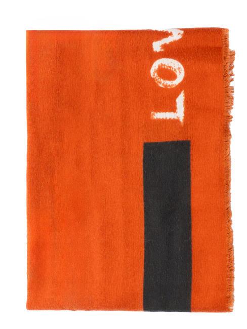 BICOLOR  Szalik czerwony/czarny - Szaliki