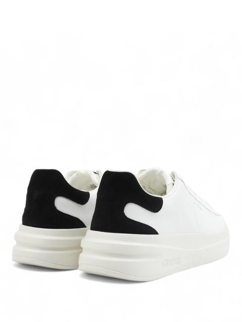 ELBINA Adidasy BIAŁY/CZARNY - Buty damskie