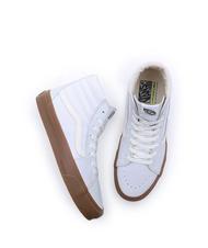 VANS UA SK8-HI VR3 Wysokie trampki z pł&oacute;tna i sk&oacute;ry ptasie mleczko - Buty uniseks - 4